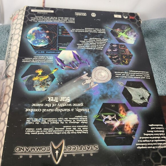 Star Trek Starfleet Command Big Box PC Video Game Complete w/ CD, Manuals, Guide - Picture 6 of 10